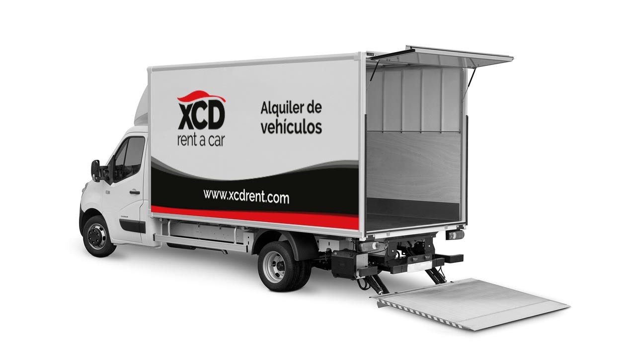 furgoneta Iveco de alquiler en tarragona | XCD rent