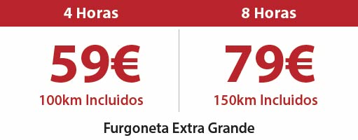 Furgoneta extragrande ok oferta