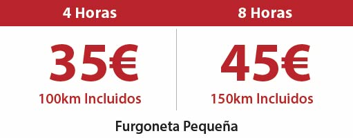 Oferta furgoneta pequena